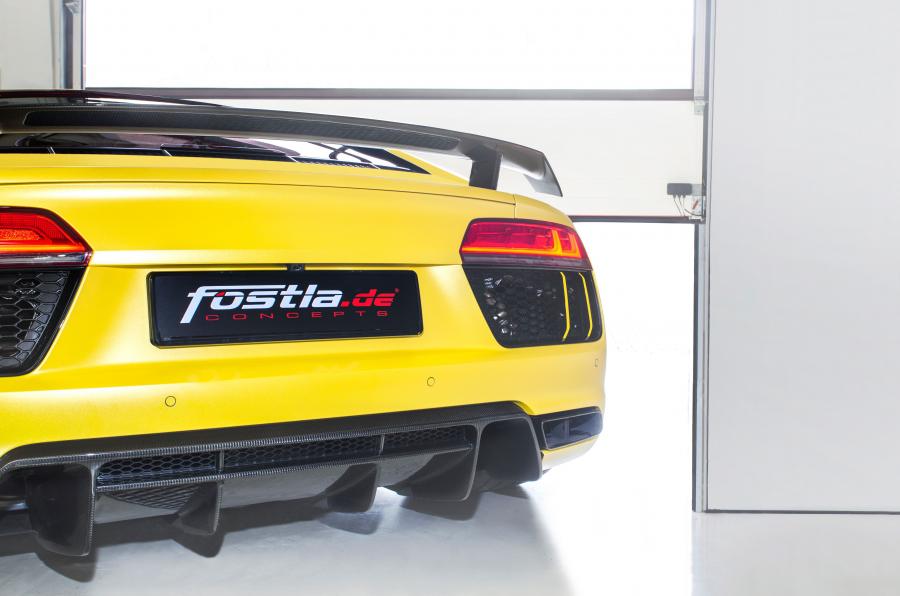 Детали экстерьера Audi R8 V10 Plus by Fostla.de 2016 года  (фото 7 из 14)